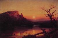 Jasper Francis Cropsey - Sunset Eagle Cliff